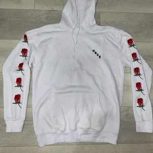 Obey roses hoodie